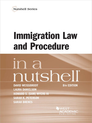 cover image of Immigration Law and Procedure in a Nutshell